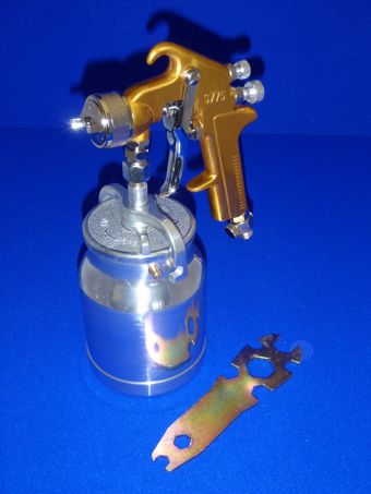 1000ml flock adhesive spray gun